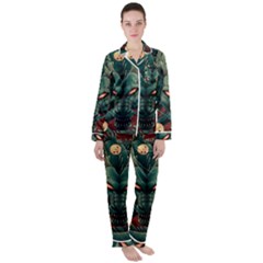 Dragon Art Women s Long Sleeve Satin Pajamas Set	 by Pakjumat