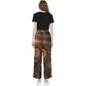 Paisley Abstract Fabric Pattern Floral Art Design Flower Women s Pants  View2