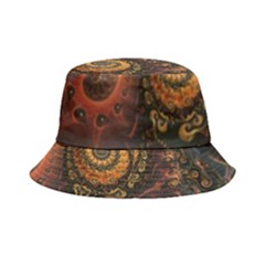 Paisley Abstract Fabric Pattern Floral Art Design Flower Bucket Hat by Pakjumat