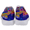 Abstract Paisley Art Pattern Design Fabric Floral Decoration Kids  Lightweight Sports Shoes View4