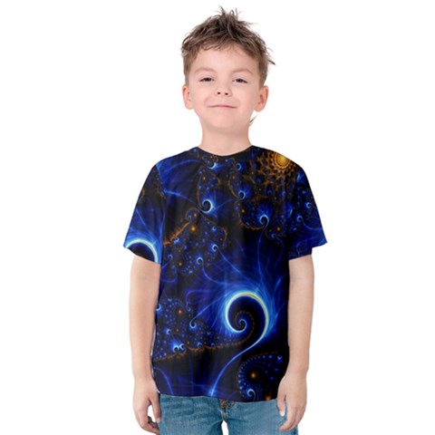 Abstract Design Art Pattern Wallpaper Shape Decoration Kids  Cotton T-shirt by Pakjumat