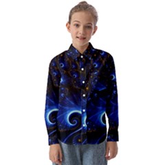 Abstract Design Art Pattern Wallpaper Shape Decoration Kids  Long Sleeve Shirt by Pakjumat