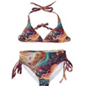 Pattern Abstract Kids  Classic Bikini Set View1