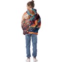 Pattern Abstract Kids  Oversized Hoodie View2