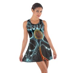 Organism Neon Science Cotton Racerback Dress by Pakjumat