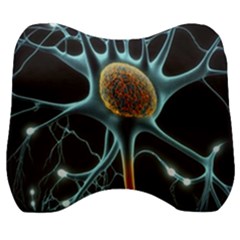 Organism Neon Science Velour Head Support Cushion by Pakjumat