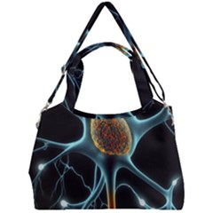 Organism Neon Science Double Compartment Shoulder Bag by Pakjumat