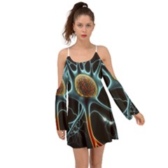 Organism Neon Science Boho Dress by Pakjumat