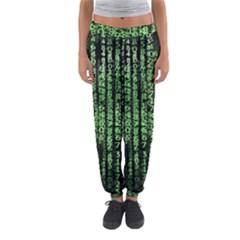 Matrix Technology Tech Data Digital Network Women s Jogger Sweatpants by Pakjumat