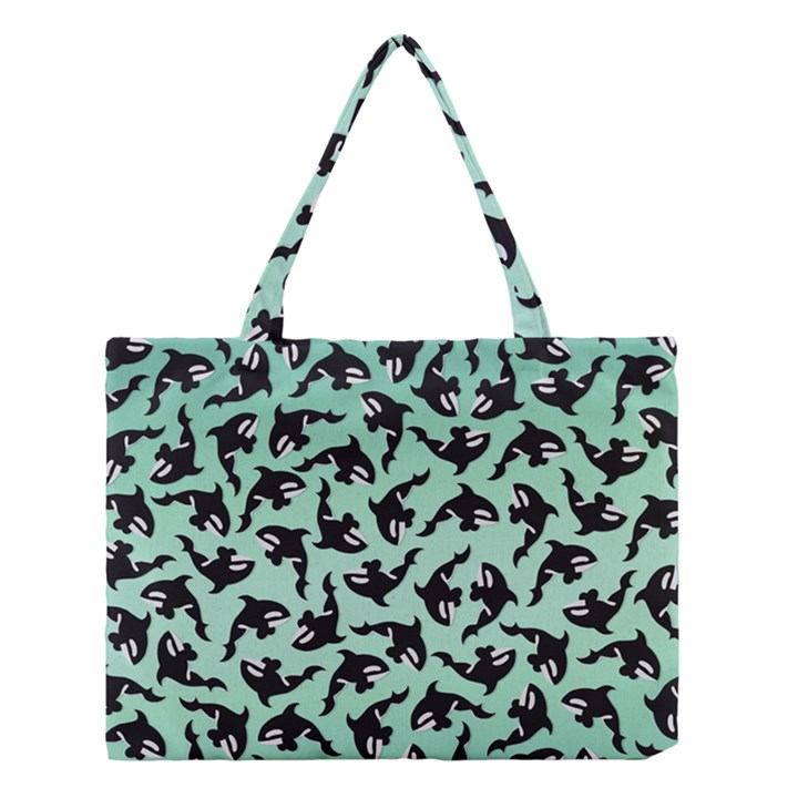 Orca Killer Whale Fish Medium Tote Bag