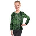 Matrix Technology Tech Data Digital Network Kids  Long Mesh T-Shirt View1