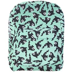 Orca Killer Whale Fish Full Print Backpack by Pakjumat