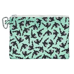 Orca Killer Whale Fish Canvas Cosmetic Bag (xl) by Pakjumat