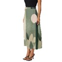 Spring Floral Plants Foliage Minimal Minimalist Classic Midi Chiffon Skirt View2