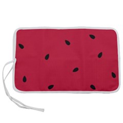 Minimalist Summer Watermelon Wallpaper Pen Storage Case (s) by Pakjumat