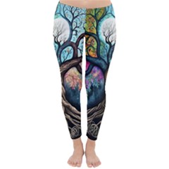 Tree Colourful Classic Winter Leggings