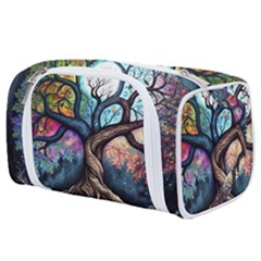 Tree Colourful Toiletries Pouch by Pakjumat