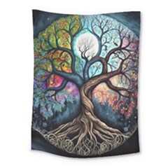 Tree Colourful Medium Tapestry