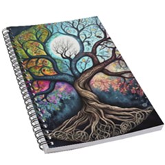 Tree Colourful 5 5  X 8 5  Notebook by Pakjumat