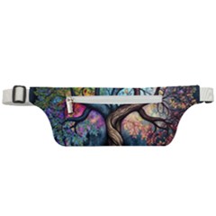 Tree Colourful Active Waist Bag by Pakjumat