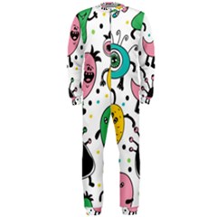 Funny Monster Pattern Onepiece Jumpsuit (men)