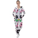 Funny Monster Pattern Women s Tracksuit View1