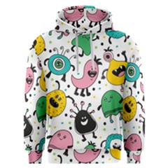 Funny Monster Pattern Men s Overhead Hoodie