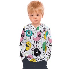 Funny Monster Pattern Kids  Overhead Hoodie