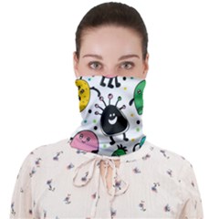 Funny Monster Pattern Face Covering Bandana (adult) by Pakjumat