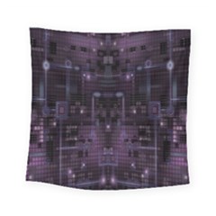 Geometric Art Digital Art Background Square Tapestry (small)