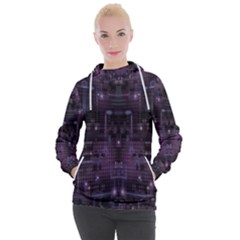 Geometric Art Digital Art Background Women s Hooded Pullover