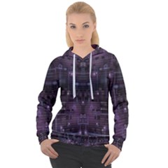 Geometric Art Digital Art Background Women s Overhead Hoodie