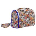 Cute Dog Seamless Pattern Background Satchel Shoulder Bag View2