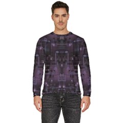 Geometric Art Digital Art Background Men s Fleece Sweatshirt