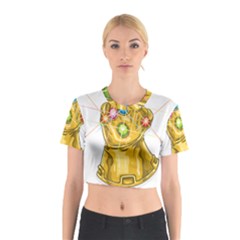 The Infinity Gauntlet Thanos Cotton Crop Top