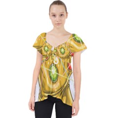 The Infinity Gauntlet Thanos Lace Front Dolly Top