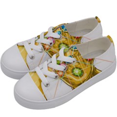 The Infinity Gauntlet Thanos Kids  Low Top Canvas Sneakers