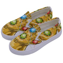 The Infinity Gauntlet Thanos Kids  Canvas Slip Ons