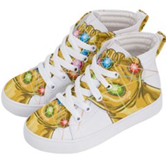 The Infinity Gauntlet Thanos Kids  Hi-top Skate Sneakers