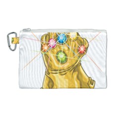 The Infinity Gauntlet Thanos Canvas Cosmetic Bag (large)