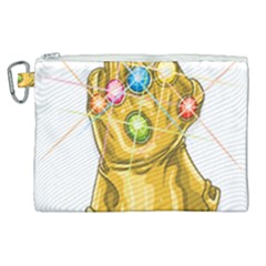 The Infinity Gauntlet Thanos Canvas Cosmetic Bag (xl)