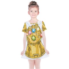 The Infinity Gauntlet Thanos Kids  Simple Cotton Dress