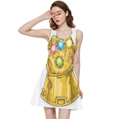 The Infinity Gauntlet Thanos Inside Out Racerback Dress