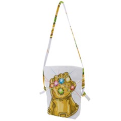 The Infinity Gauntlet Thanos Folding Shoulder Bag