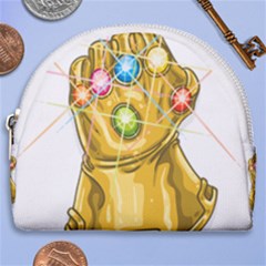 The Infinity Gauntlet Thanos Horseshoe Style Canvas Pouch