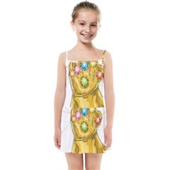 The Infinity Gauntlet Thanos Kids  Summer Sun Dress