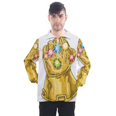 The Infinity Gauntlet Thanos Men s Half Zip Pullover