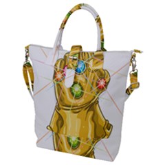 The Infinity Gauntlet Thanos Buckle Top Tote Bag by Maspions