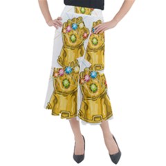 The Infinity Gauntlet Thanos Midi Mermaid Skirt