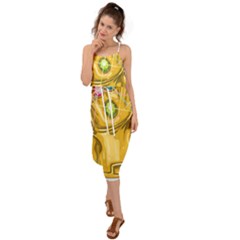 The Infinity Gauntlet Thanos Waist Tie Cover Up Chiffon Dress